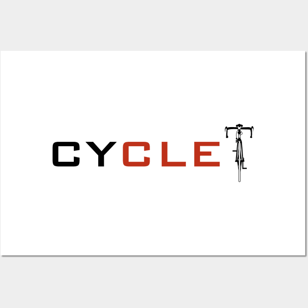 Cycle Too Wall Art by ek